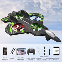 Foam Remote Control Airplane Digital Proportional Control Foam RC Airplane Beginner-Friendly RC Fighter Jet for Beginners, Kids, Backyard, Indoor