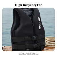 Lightweight Swimming Safety Vest Long-Lasting Buoyancy Vest Comfortable for Adults, Kids, Boating, Rafting, Water Sports