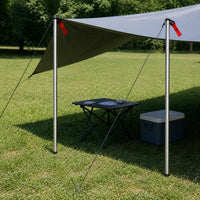Outdoor Portable Camping Tarp Shelter Sunshade UV Protection Canopy for Picnic and Rain
