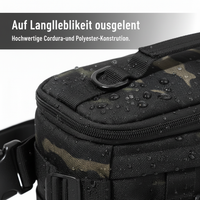 Waterproof Tactical Camouflage Shoulder Bag for Outdoor Fishing Cycling Travel