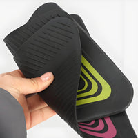 10 Pieces Wear-Resistant Triangular Floor Marker Rounded Corners Numbered Training Marker Colored Border Lines Sports Gear Indoor Outdoor