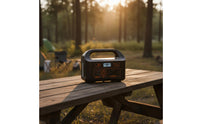 Power Station with Conventional Composition-Electrochemical Compact Portable Power Station Rechargeable Portable Generator for Campers, Homeowners