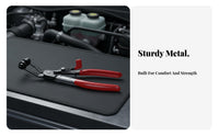 Automotive Water Pipe Plier Heavy Duty Hose Clamp Plier for Engine Bay, Garage