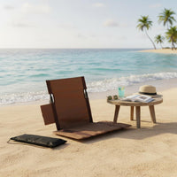 Foldable Backrest Chair Ergonomic Camping Backrest Seat Waterproof for Fishing