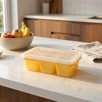 Water Bottles and Baby Food Silicone Ice Trays with Lid, Pack of 3 Easy Release Cube Tray Set, Home Bar Accessories with Removable Cover Lid