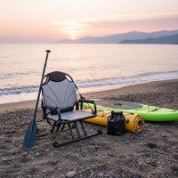 Boat Seat 360-Degree Rotation Swivel Boat Seat Universal Fit Aluminum Frame Kayak Chair for Kayakers, Kayaking, Fishing