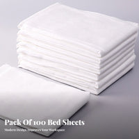 Waterproof Massage Table Sheet with Face Hole Thickened Disposable Massage Table Sheet Oil-Proof for Masseurs, Spas, Clinics, Tattoo Studios