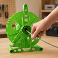 Open-Frame Cable Reel Winder with Handle