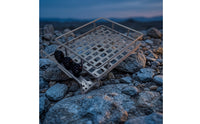 RC Roof Rack with Light Bar High Brightness Roof Rack Luggage Carrier Easy to Install Model Cargo Basket for Hobbyists