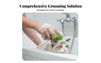 Massaging Pet Bathing Brush Skin Friendly Dog Massage Comb Dematting for Professional Groomers, Grooming, Home