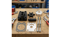 Water Pumps Repair Kit Heavy-Duty Water Pumps Impeller Kit Multi-Part for Boat Owners