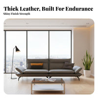 3-Seater Office Sofa Italian design 3Seater Sofa Light Luxury Reception Couch for Business Owners, Interior Designers, Waiting Room, Apartment