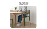 Stackable Plastic Woven Chair Modern Minimalist design Dining Seat Ergonomic support structurerest Seating Furniture Easy Assembly for Homeowners, Restaurant Owners, Interior Decorators