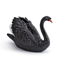 Swan Figurine Detailed Swan Model Cognitive Ornament for Kids, Sensory Play