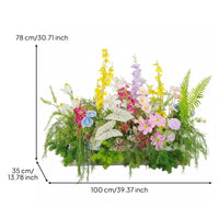 Synthetic Garden Floral Arrangement Wedding Flower Decor House Decoration for Event