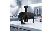 Slim-Line Harmonic Balancer Puller Compact Crankshaft Damper Puller Sturdy Crankshaft Pulley Removal Tool Versatile for DIYers