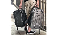 Hard cover Laptop Backpack Armored Backpack with Molded cover Sleek Rucksack for Journeyers