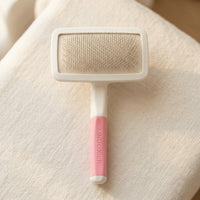 Cat Brush and Dog Brush for Hair Removal, Self Cleaning Slicker Dog Brushes for Grooming, Metal Pin Dog Brush for Short Hair and Cockapoo Tool