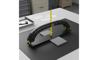 Hook and Loop Fastening Arc-Shaped-Shaped Sandpaper Holder Non-Slip Grip Curved Surface Sander for DIY Enthusiasts, Garage