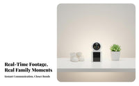 Visual Call Camera with Screen Interactive Audio Smart Baby Monitor Single Press Call Camera Observation Equipment