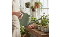 Lightweight Watering Can with Long Spout Compact Watering Can with Sprinkler Head Gentle Easy to Carry for Plant Lovers, Windowsill