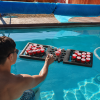floating beer pong table
