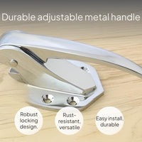 Adjustable Oven Door Lock, Metal Handle, Coil Latch