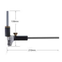 2 in 1 Contour Scribe Tool Multi Functional Adjustable Scribing Tool Aluminum Alloy Adjustable Contour Gauge Anodized Finish for Woodworkers, Carpenters, Woodworking, Carpentry, Workshop