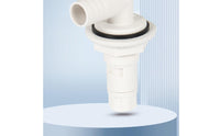Marine Valve with 90-Degree Elbow Easy-to-Install Hardware for Boat Owners, Live Well