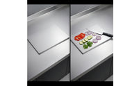 Hygienic Stainless Steel Cutting Board Easy-to-Clean Metal Cutting Board Dishwasher Safe Non-Absorbent for Kitchen