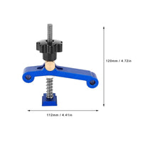 Quick Positioning T-Slot Hold down Clamp DIY Friendly T-Track Hold down Clamp Heavy Duty Tool Accessory High Tension for Woodworkers, Workshop