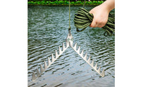 weeding Growth Remover Nylon Rope Foldable Growth Remover Metal