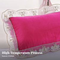 Removable and Washable Beauty Salon Pillow Breathable Small Rectangular Pillow Ergonomic Support for Spa Clients, Adults, Massage Room, Home