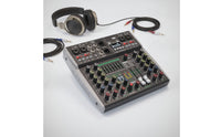 Digital Audio Mixer Slanted Tabletop Mixer Simple Stereo for Podcasters