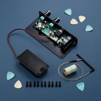 Silent Guitar Pickup Audio Output Jack Guitar Pickup Module Rectangular