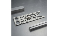 Repeatable Cuts Track Saw Guide Plate Perforated Right-Angle Cutting Guide Metal Track Saw System Angled