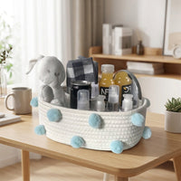 Cotton Rope Laundry Basket, Set of 3, Laundry Basket, Nordic Design, Storage Box, 30x23x12cm