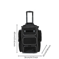 Wheeled Baseball Equipment Bag Ventilated Baseball Bag with Wheels Large for Athletes, Travel