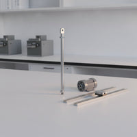 Push-Pull Rod Threaded Mechanical Linkage Assembly Rod with Terminal Fitting Adjustable for Machinists, Machinery, Repair Work