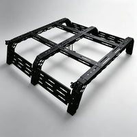 Truck Cargo Rack Structure Slotted Side Panels Pickup Bed Cargo Rack Open Frame Raised Structure