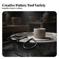 Clay Cutting Wire Rust-Resistant Clay Slicing Wire Sturdy Sculpting Supply for Sculptors, Hobbyists, Home Studio, Craft Workshop