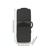 Shielded Alto Saxophone Case Portable Alto Sax Case Padded Saxophone Gig Bag Lightweight for Saxophonists, Musicians, Students, Gigs, Travel, Rehearsals