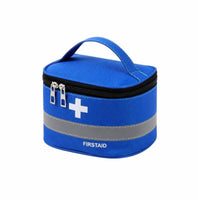 First Aid Bag Lightweight First Aid Kit Bag Organizer Zippered Multi-Purpose for Travelers, Home, Camping