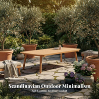 4 Pieces Nordic Design Woven Rope Lounge Set sturdy Wood Frame Outdoor Furniture Weather-Resistant Conversation Group Thick paddings for lodging industry Businesses, Garden lovers, Patio, Balcony, Sunroom, rearyard