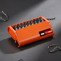 High Hardness S2 Steel Hex Shank Bit Set Rustproof Screwdriver Bit Kit Portable Tool Accessory Color Coded for Automotive Maintenance