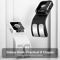 360° Rotation Car Seat Headrest Hook Universal Fit Car Headrest Hook Easy Installation for Drivers, Commuters, Travel, Road Trips, Commuting