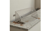 Ribbed Side Outlet Drain Guard Open Base Arched Wire Arched Wire Structure Drain Guard for Rainwater Drainage