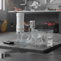 Single-Button Switch Power Tool Water Supply Pump Stainless Steel Filter Mini USB Water Pump High Lift for Cutting
