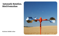 Reflective Avian Dissuader 360 Degree Rotation Reflective Device Weatherproof Weather Resistant