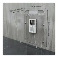Access Control Rain Cover Weatherproof Waterproof Security Keypad Housing High Temperature Resistant Guard Equipment